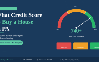 credit score to buy a house Pennsylvania home buyer
