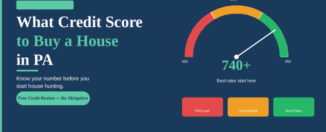 credit score to buy a house Pennsylvania home buyer