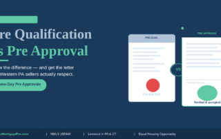 pre qualification vs pre approval letter western pa home buyer